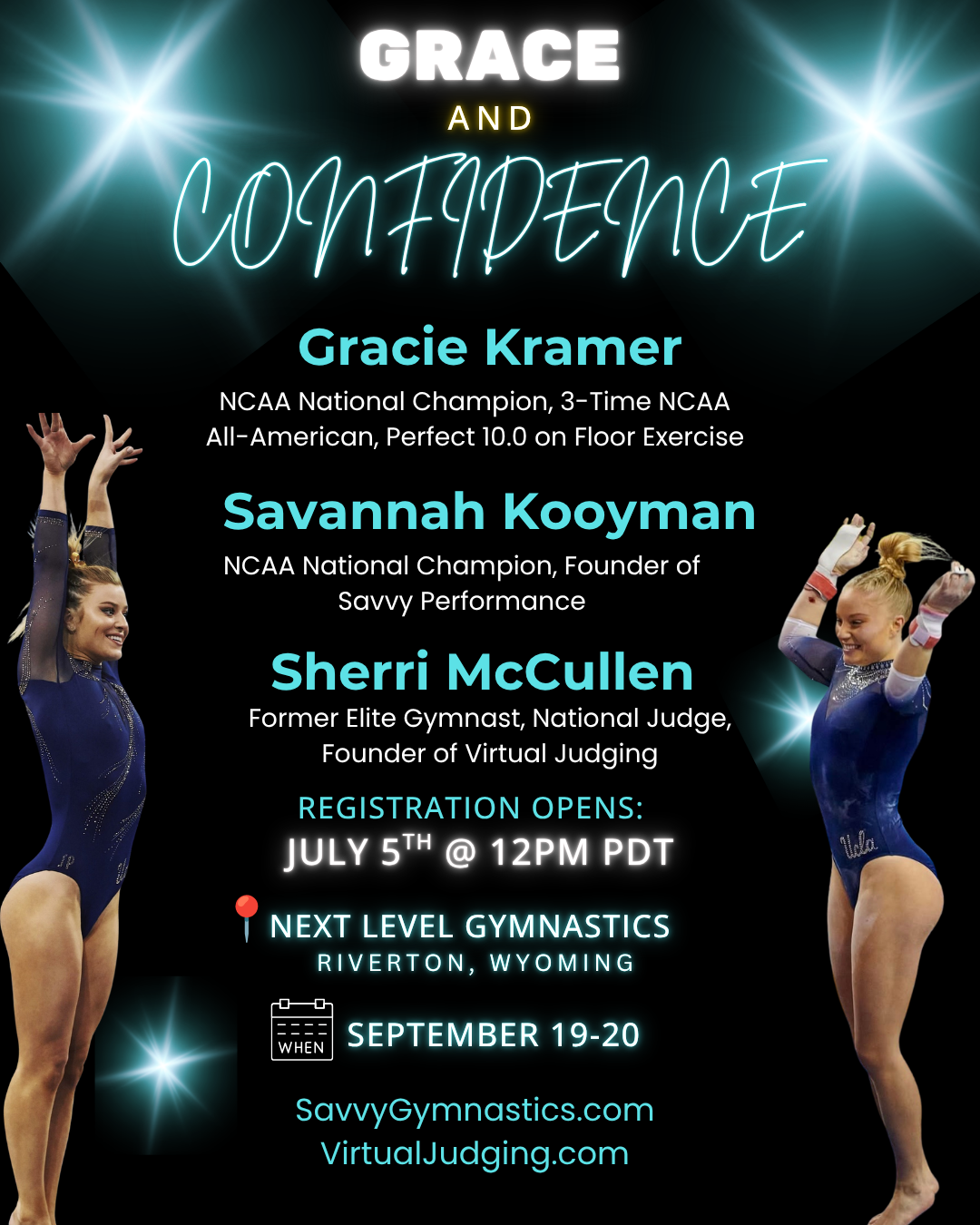 Grace & Confidence! 9/20/26 in Riverton, WY